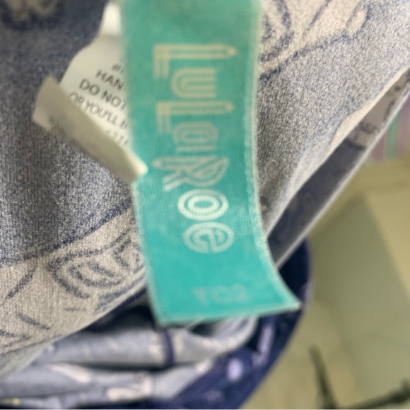 Lularoe Disney Alice in Wonder Land Tall leggings. - Picture 5 of 5